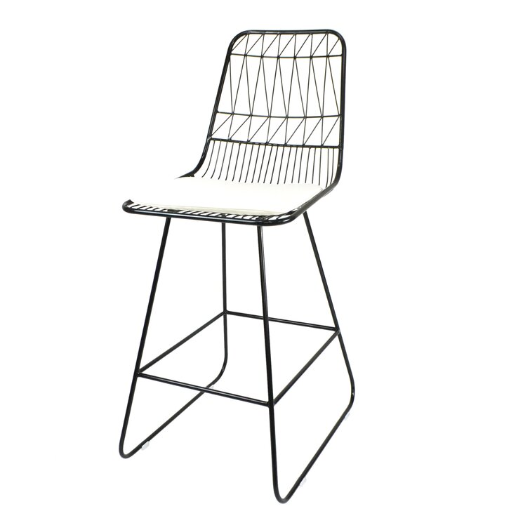 Dunlop modern geometric 26.25 shop counter stool